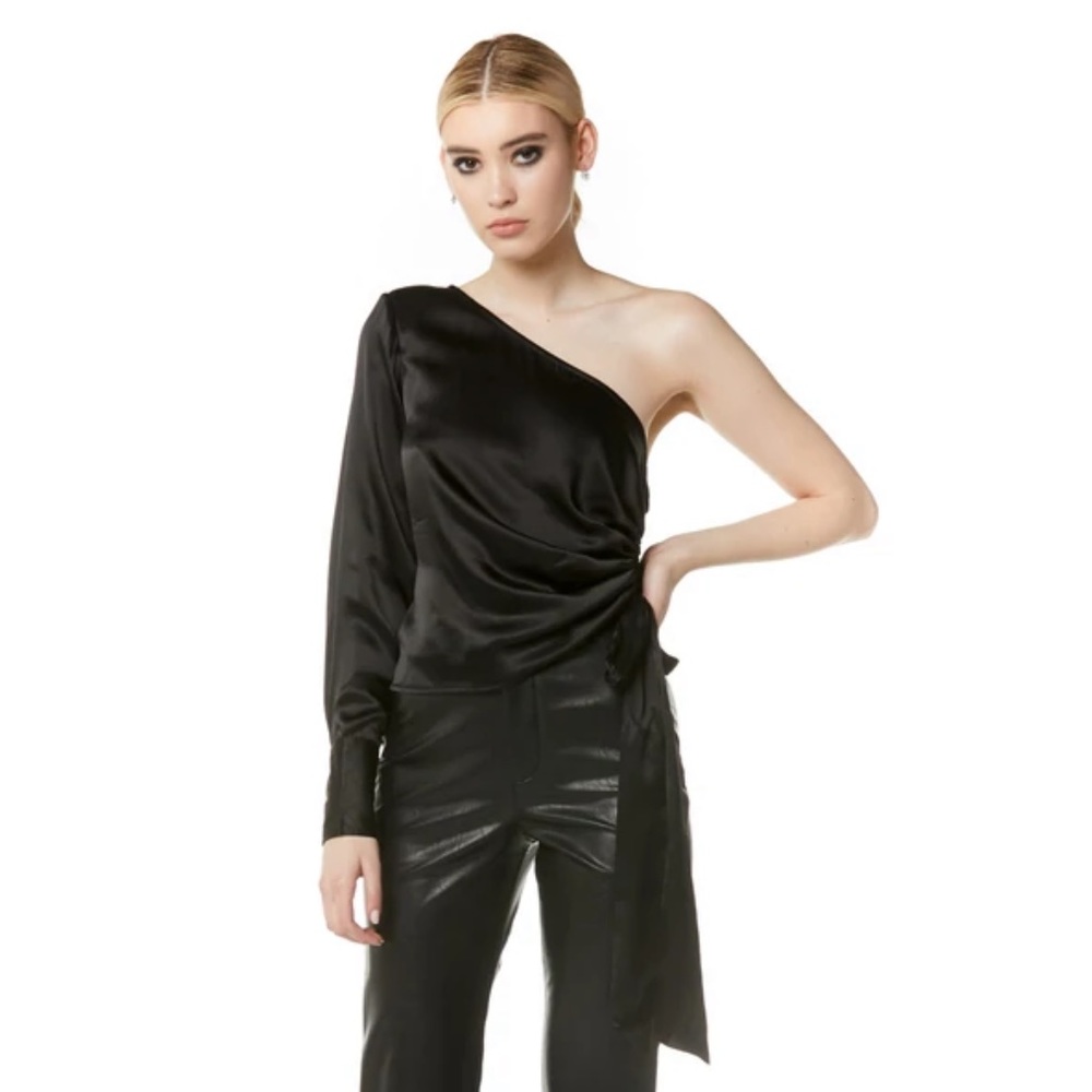 Steele One Shoulder Dress Shirt